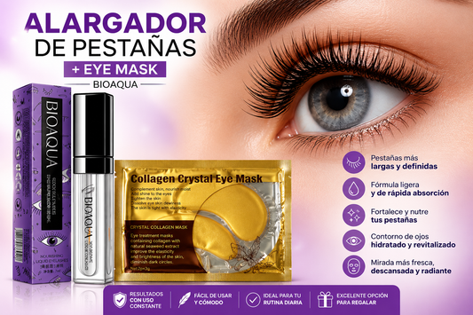ALARGADOR DE PESTAÑAS + EYE MASK